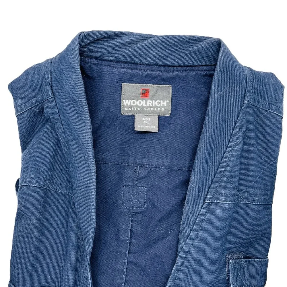 Woolrich Elite Series Men's Tactical Vest - 2XL- Navy